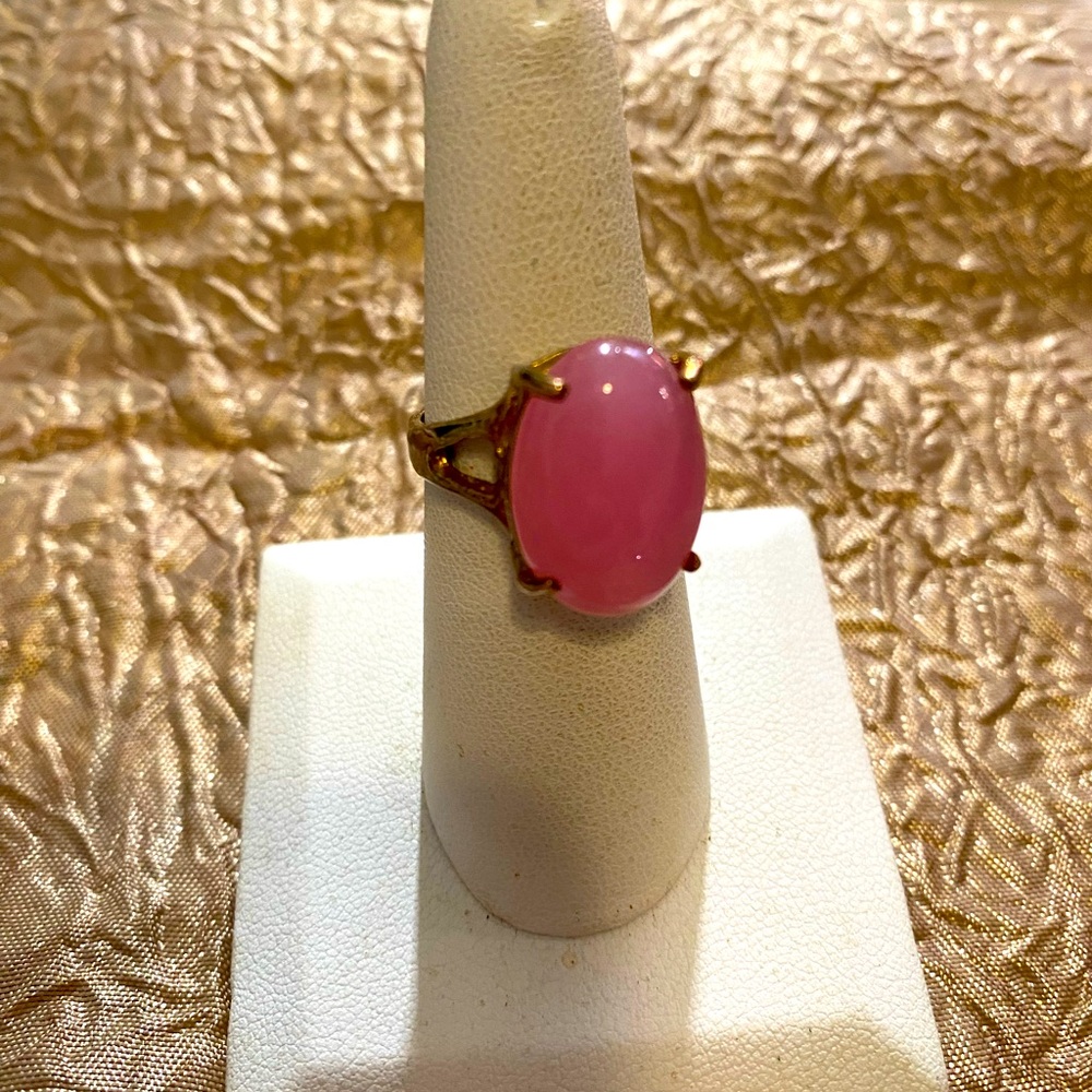 PINK QUARTZ RING - Picture 3 of 5
